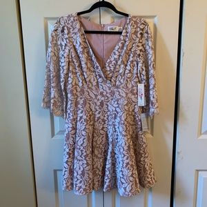 NWT Eliza J Lace Cocktail Party Prom Dress
